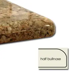 Half Bullnose Edge Profile