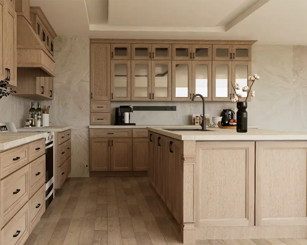 European White Oak Example Kitchen European White Oak Example Kitchen