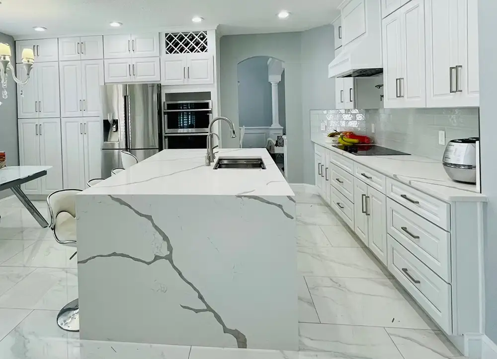 Glacier White Example Kitchen