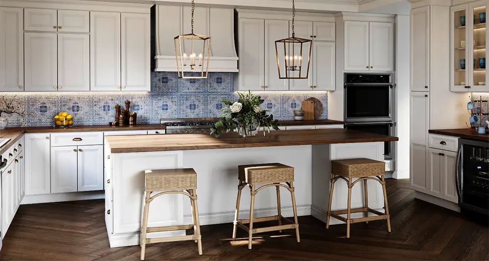 Oxford White Example Kitchen