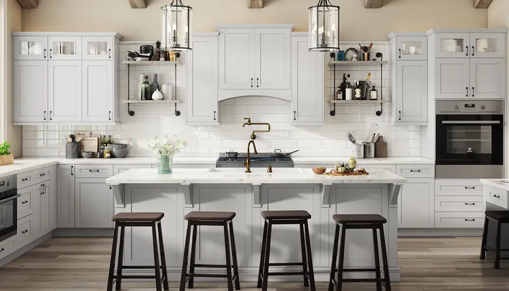 Shaker Dove Example Kitchen