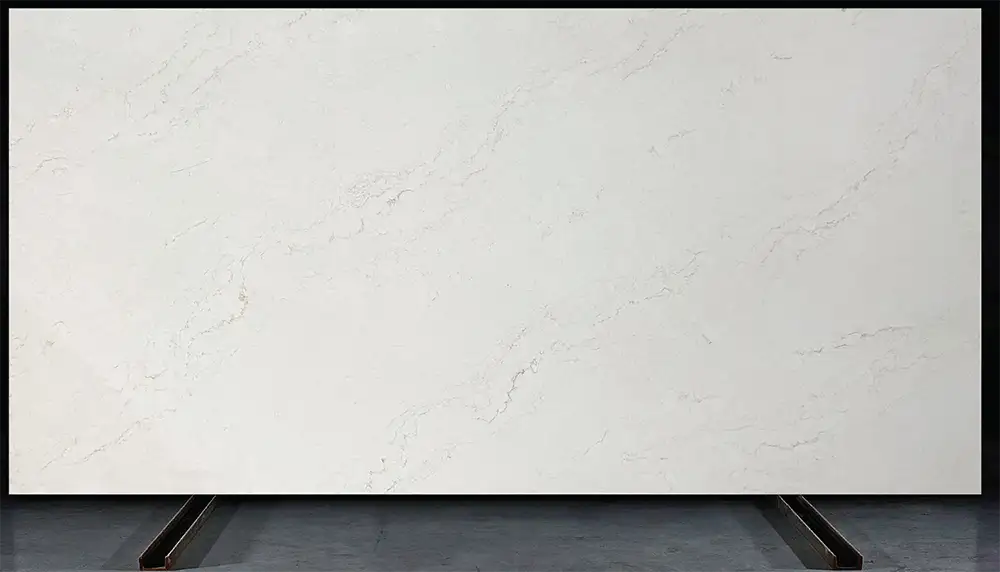 Calacatta Storm Gold Quartz Example Calacatta Storm Gold Quartz Example