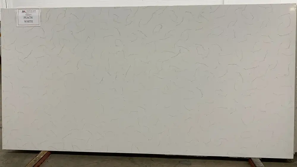 Peach White Quartz Example Peach White Quartz Example