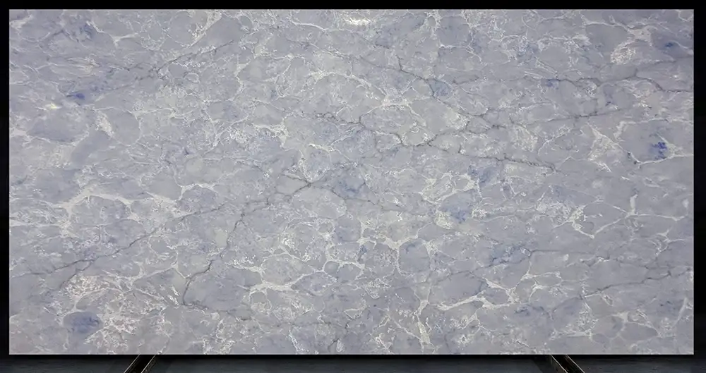 Calacatta Blue Valley Quartz Example Calacatta Blue Valley Quartz Example