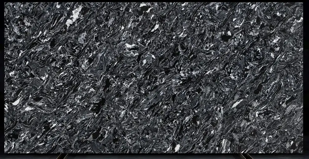 Calacatta Titanium Black Quartz Example Calacatta Titanium Black Quartz Example