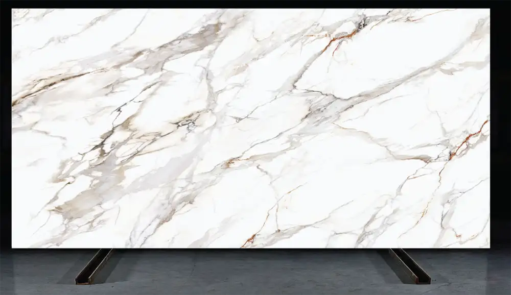Calacatta Vesper Printed Quartz Example