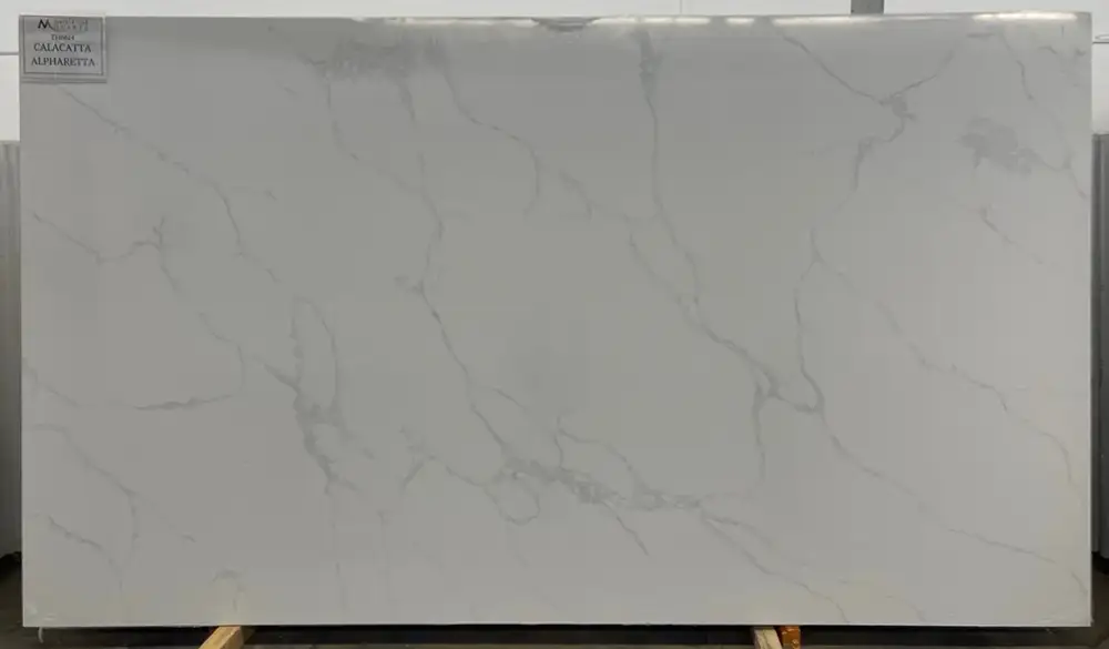 Calacatta Alpharetta Quartz Example Calacatta Alpharetta Quartz Example