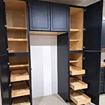 J&K: Charcoal Cabinets