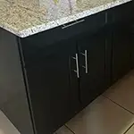 Woodex: Onyx Black Shaker Cabinets